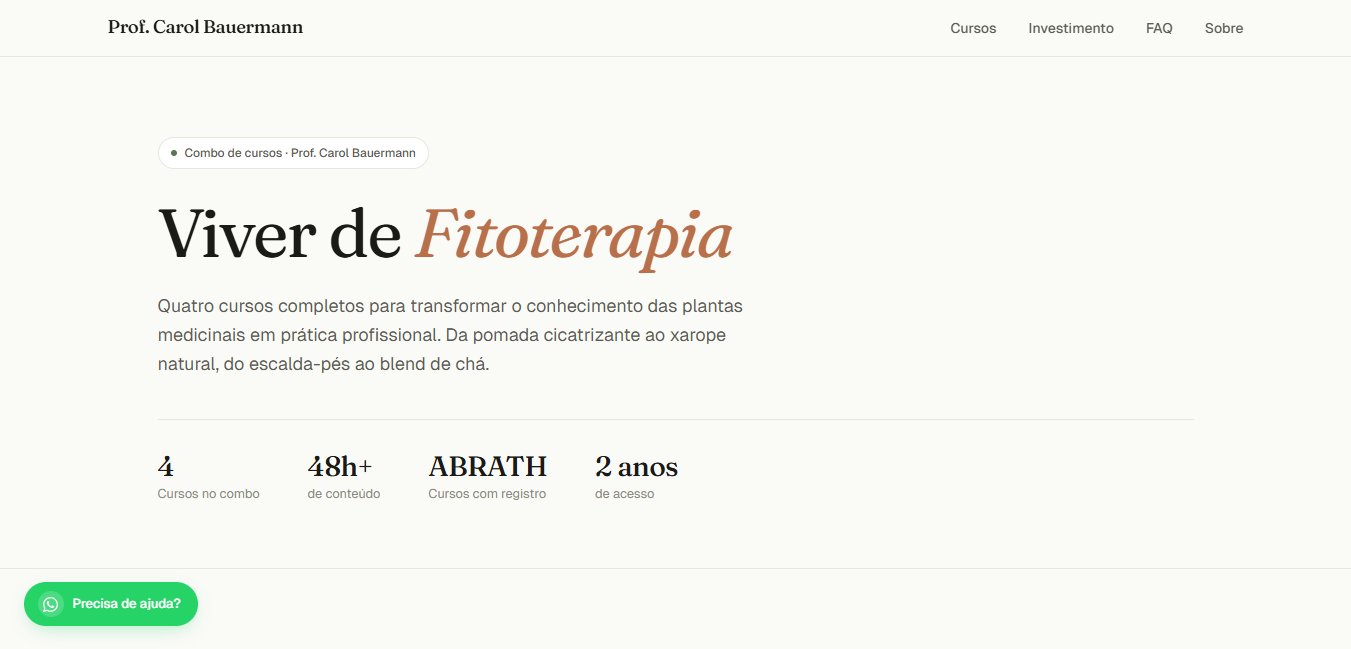 Viver de Fitoterapia